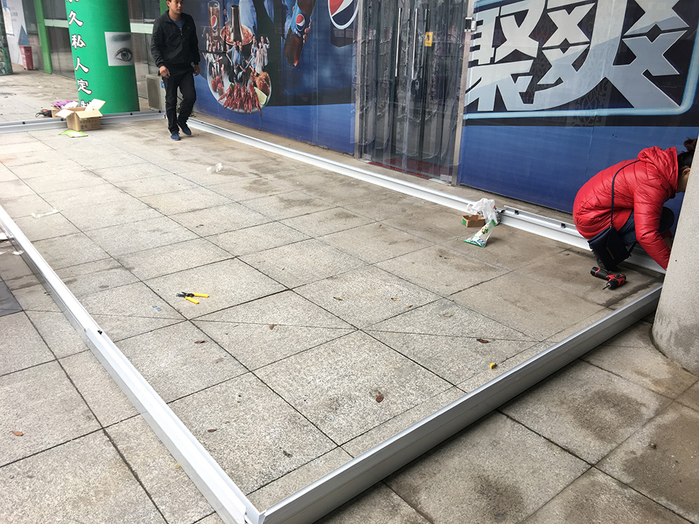 拉布燈箱制作噴繪安裝