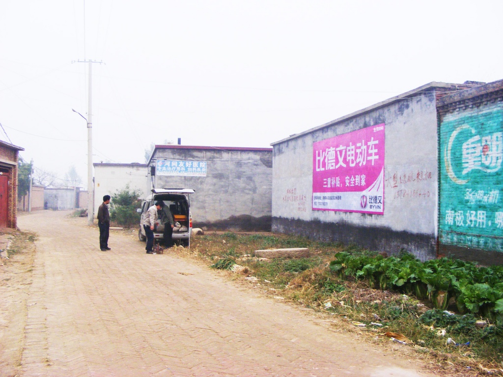 比德文電動(dòng)車噴繪膜廣告